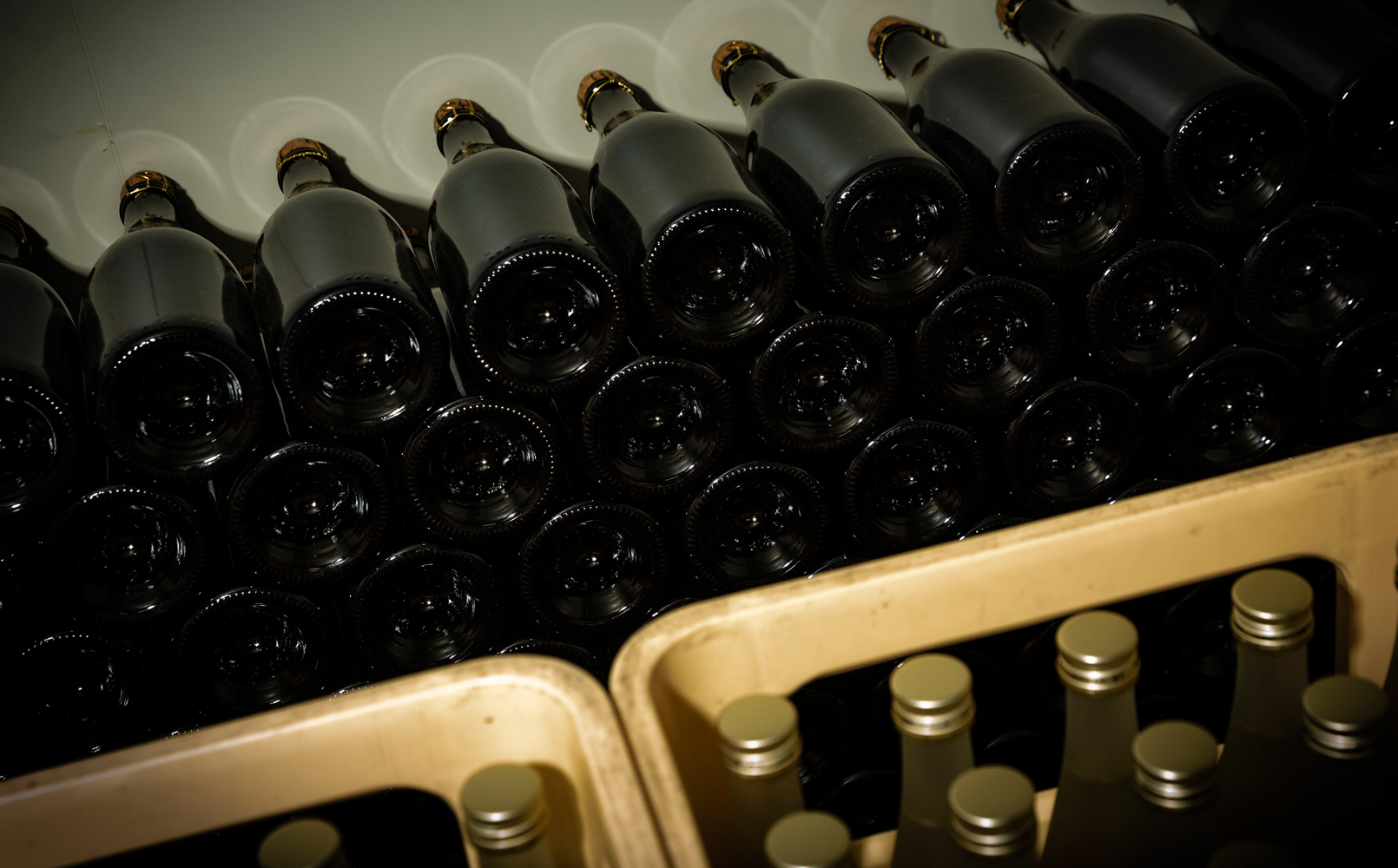 瓶貯蔵の様子の画像