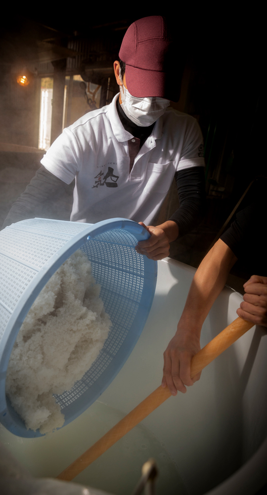 木桶造りの様子の画像